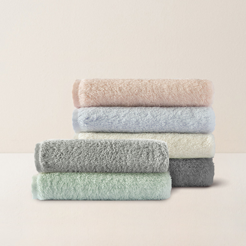 囤货装云珍·轻软旅行长绒棉毛巾6条装